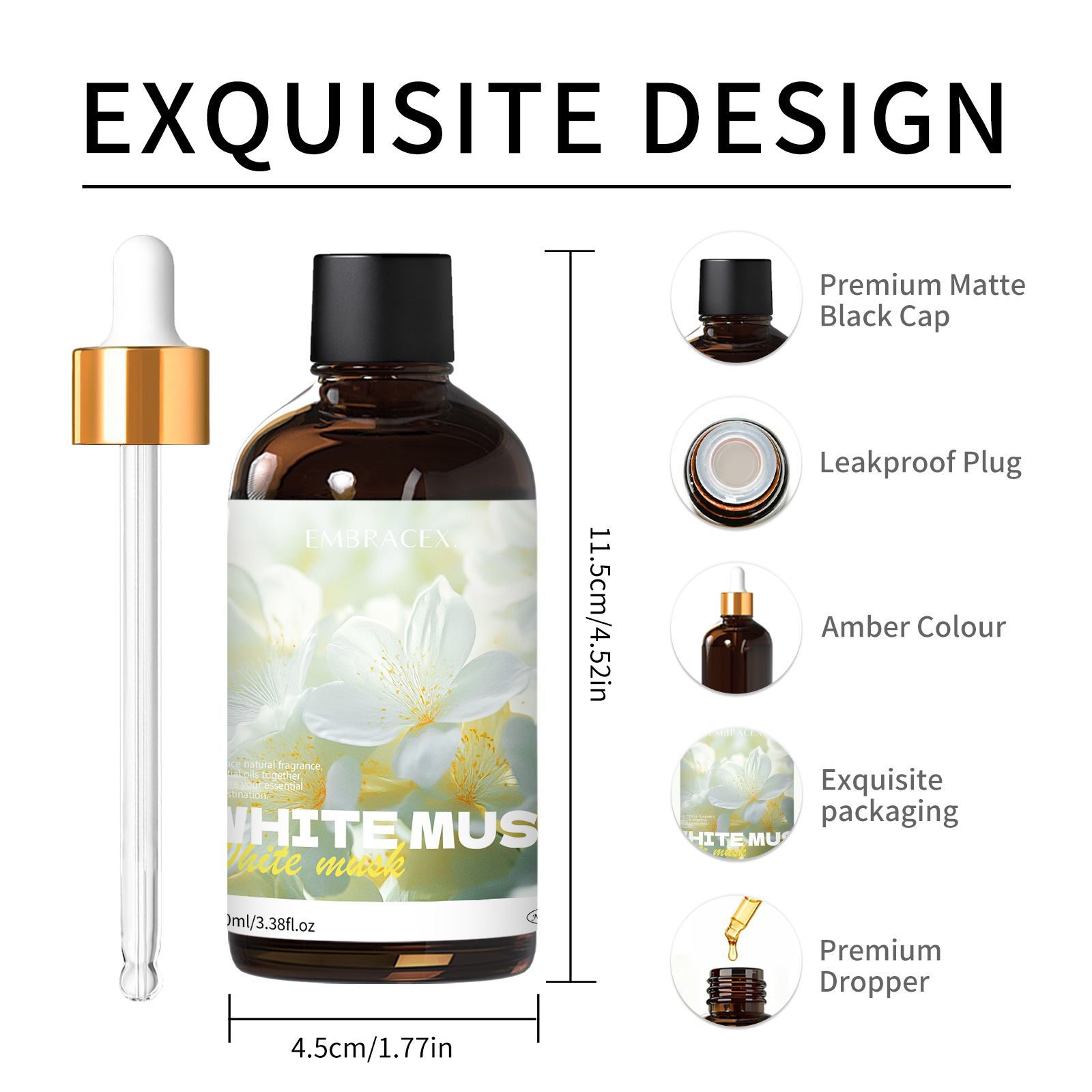 100ml White Musk Natural Plant - đánh giá và giá Musk White Oil