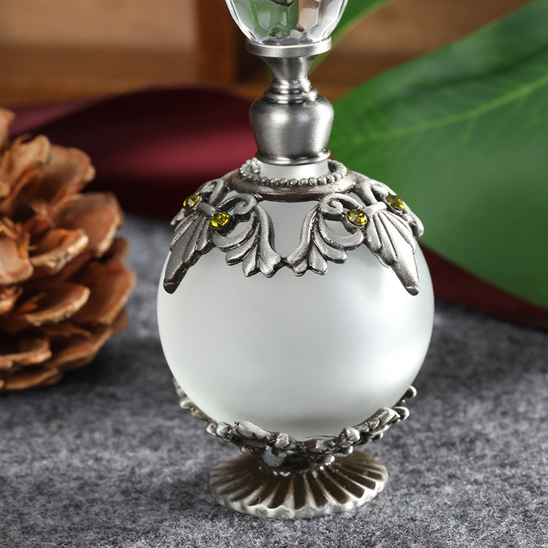 Antique Silver Metal Glass Per - đánh giá và giá Perfume Fragrance Refill