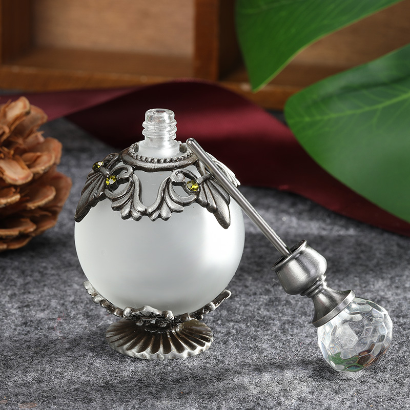 Antique Silver Metal Glass Per - đánh giá và giá Perfume Fragrance Refill