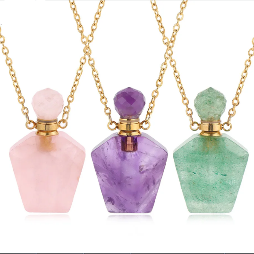 Natural Crystal Stone Perfume  - đánh giá và giá Rose Water Spray