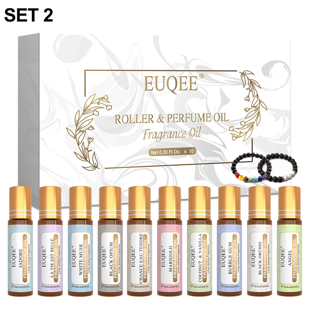 EUQEE 10PCS Fragrance Oils Set - đánh giá và giá Musk White Oil