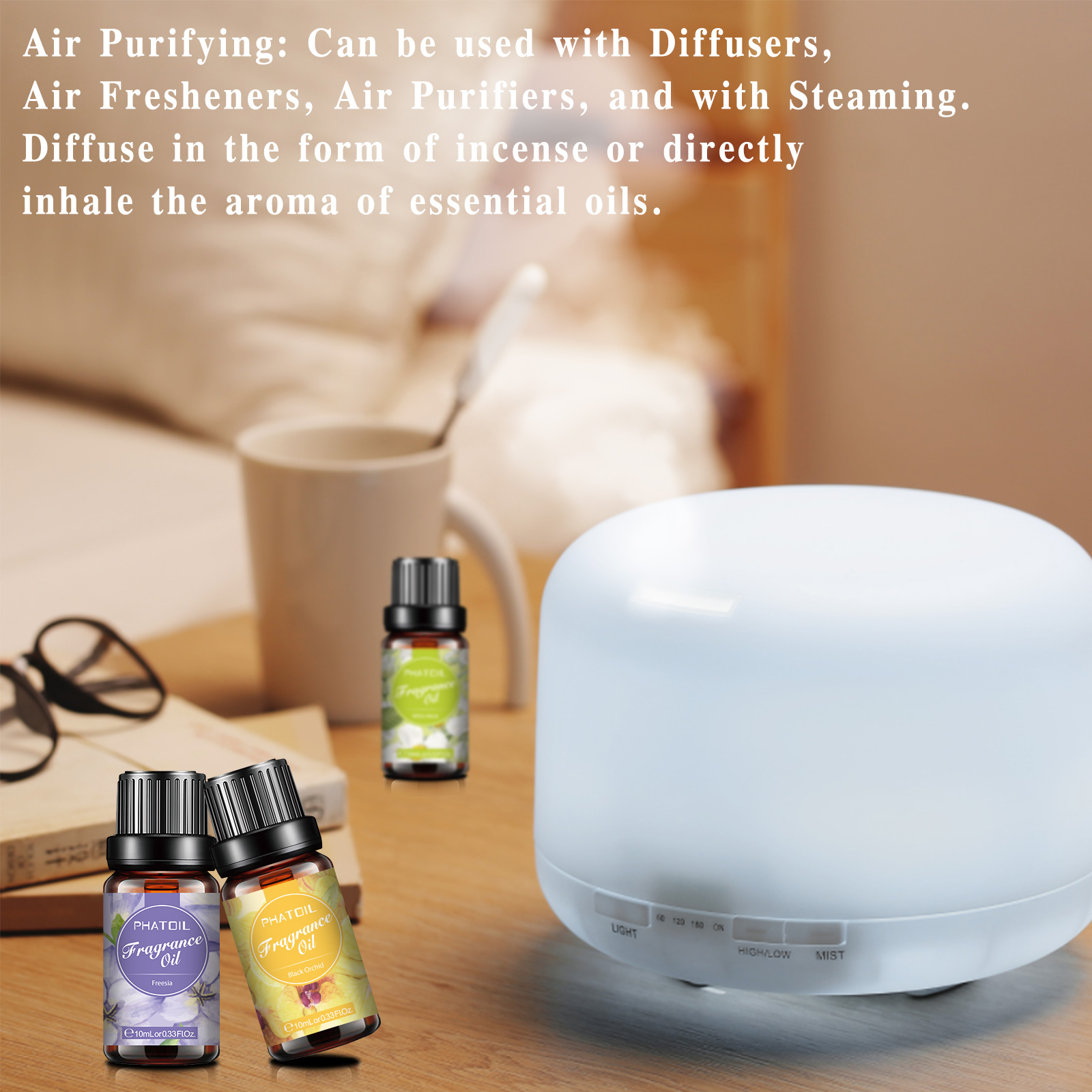PHATOIL 10ml Essential Oils Se - đánh giá và giá Musk White Oil