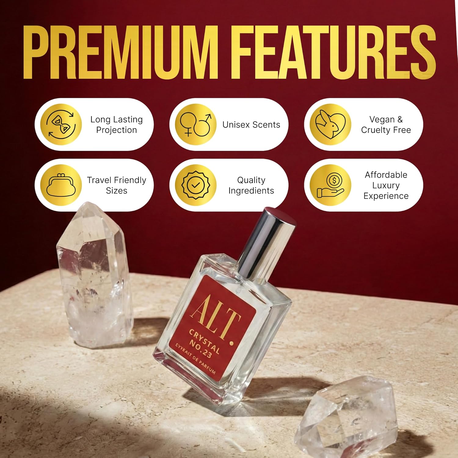 ALT. FRAGRANCES Crystal No. 23 - đánh giá và giá Perfume Jasmine Fragrance