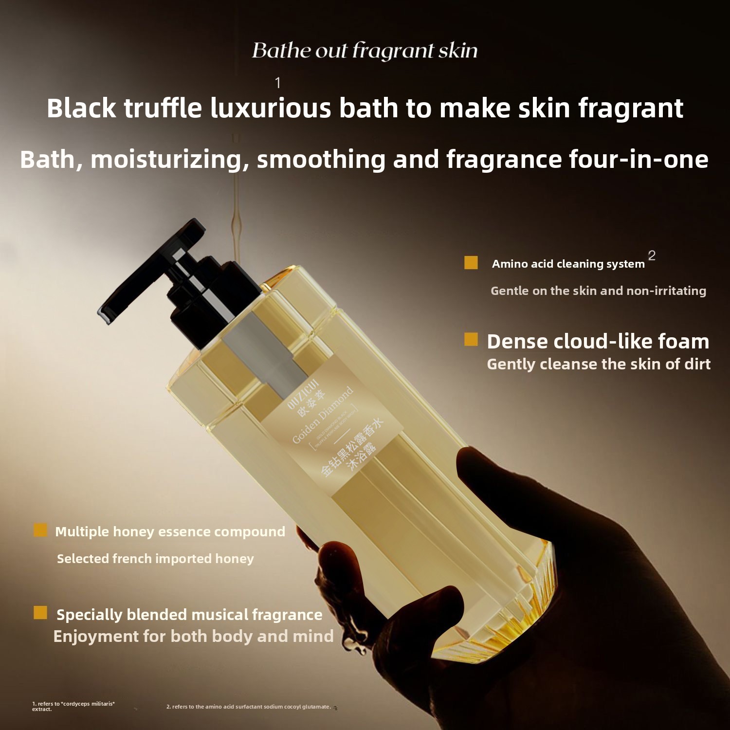 Golden Diamond Black Truffle p - đánh giá và giá Perfume Fragrance Moisturizer