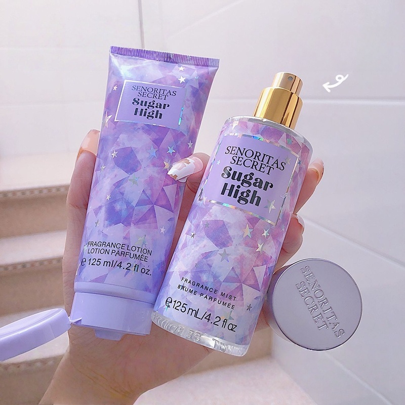 Senoritas Secret Perfume Body  - đánh giá và giá Perfume Fragrance Moisturizer