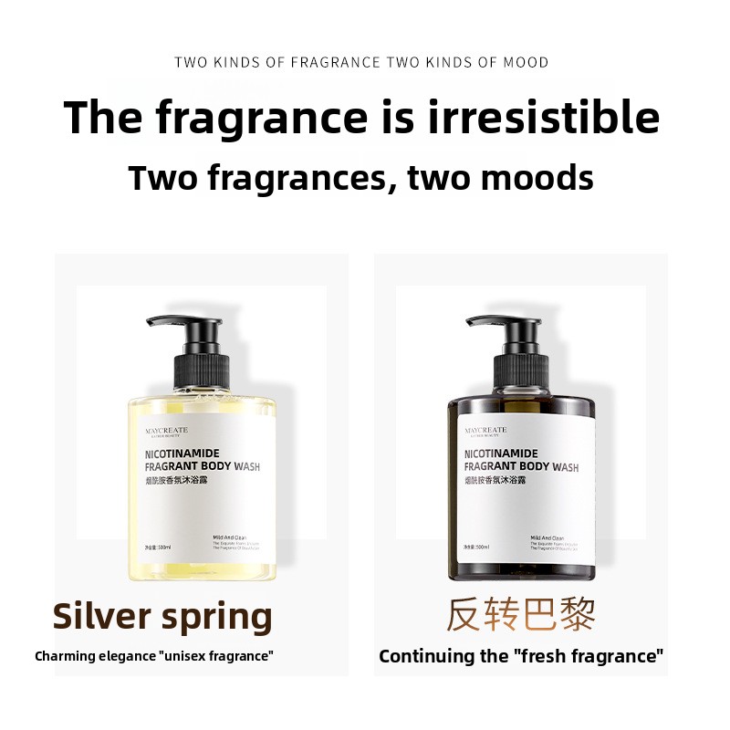 Niacinamide Body Wash Body Moi - đánh giá và giá Perfume Fragrance Moisturizer
