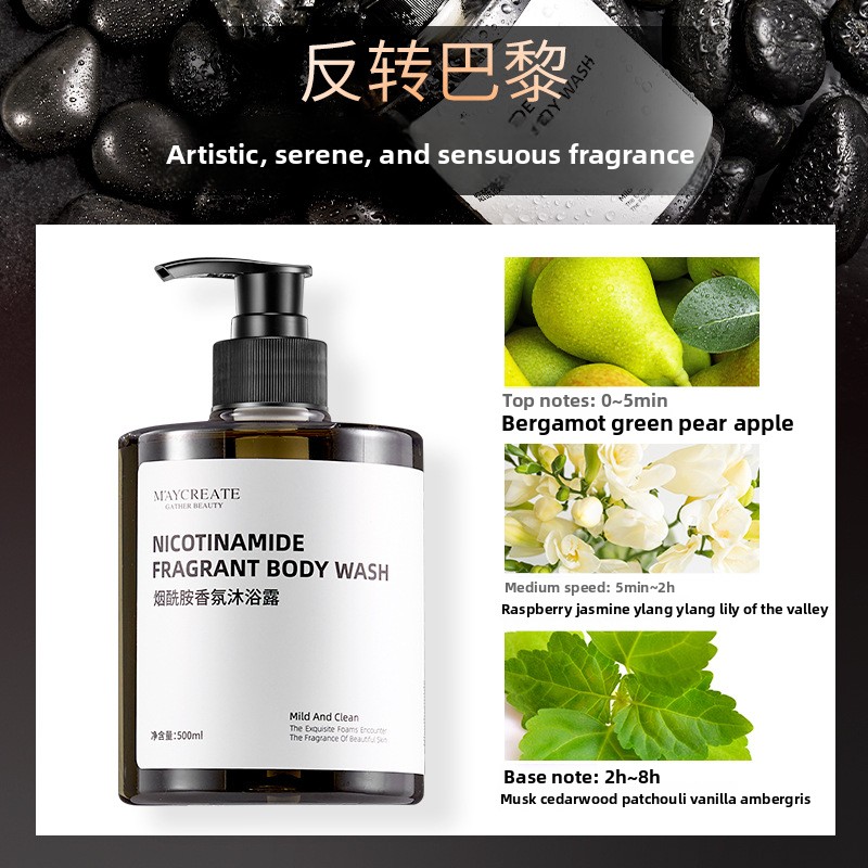 Niacinamide Body Wash Body Moi - đánh giá và giá Perfume Fragrance Moisturizer