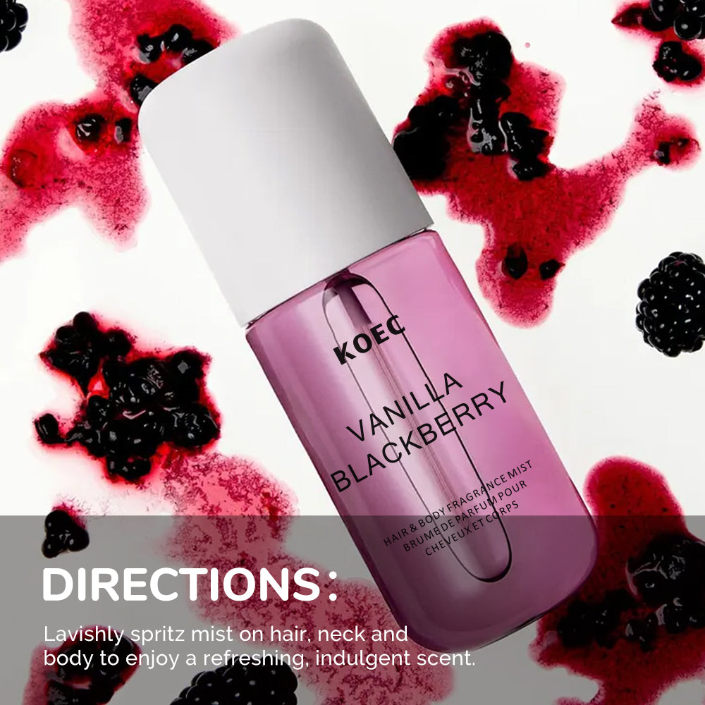 50ml KOEC Vanilla Blackberry F - đánh giá và giá Perfume Fragrance Moisturizer