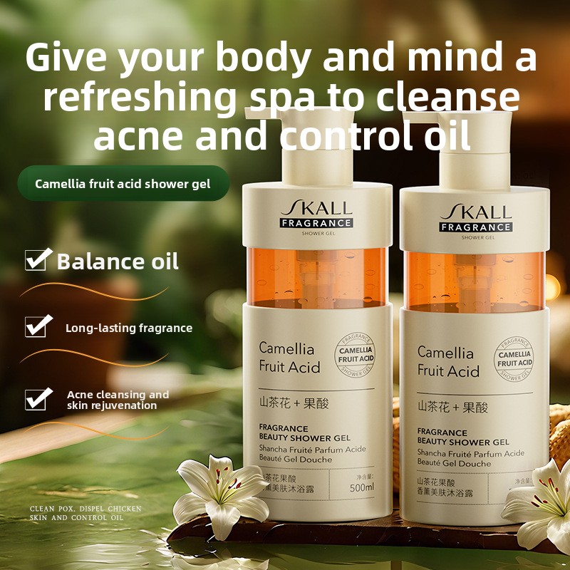 Camellia Fruit Acid Body Wash  - đánh giá và giá Perfume Fragrance Moisturizer